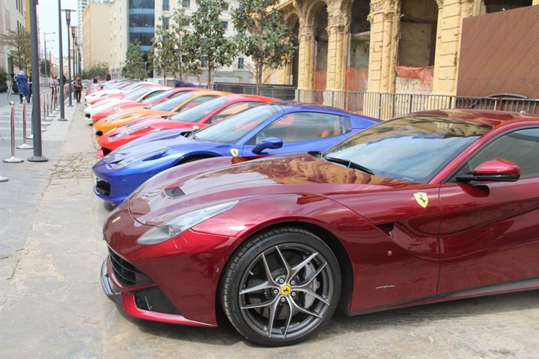 Ferrari Car Show at Beirut Souks